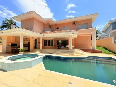 Casa de Condomínio com 4 Quartos para alugar, 439m² no Loteamento Alphaville Campinas, Campinas