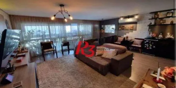 Apartamento com 3 Quartos à venda, 134m² no Boqueirão, Santos