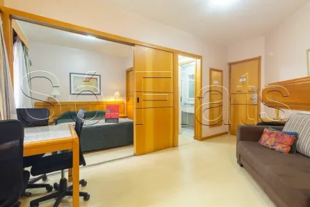Apartamento com 1 Quarto para alugar, 31m² no Jardim Paulista, São Paulo