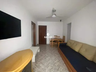 Apartamento com 1 Quarto à venda, 52m² no Itararé, São Vicente