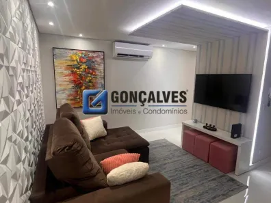 Apartamento com 2 Quartos à venda, 84m² no Vila Scarpelli, Santo André