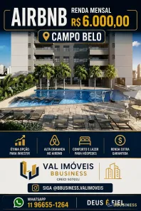 Apartamento com 1 Quarto à venda, 25m² no Brooklin Paulista, São Paulo