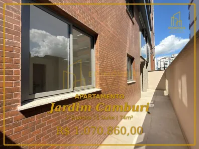 Apartamento com 2 Quartos à venda, 74m² no Jardim Camburi, Vitória