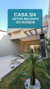 Casa com 3 Quartos à venda, 112m² no Residencial Recanto do Bosque, Goiânia