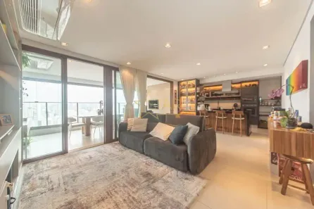 Apartamento com 2 Quartos para alugar, 110m² no Brooklin Novo, São Paulo