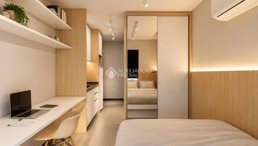 Apartamento com 1 Quarto para alugar, 20m² no Pantanal, Florianópolis