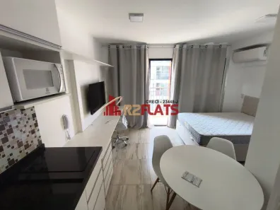 Apartamento com 1 Quarto para alugar, 26m² no Indianópolis, São Paulo