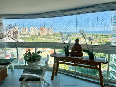Apartamento com 4 Quartos para alugar, 166m² no Barra da Tijuca, Rio de Janeiro