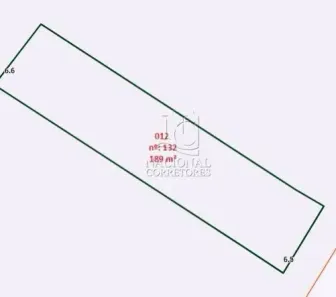 Lote/Terreno à venda, 189m² no Vila Linda, Santo André
