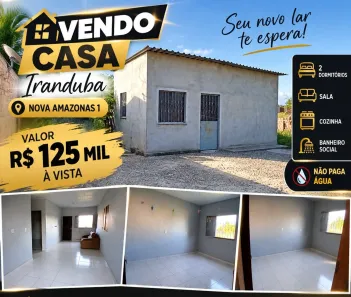 Casa com 2 Quartos à venda, 200m² no Iranduba, Iranduba