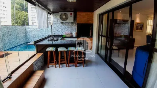 Apartamento com 4 Quartos à venda, 190m² no Pitangueiras, Guarujá