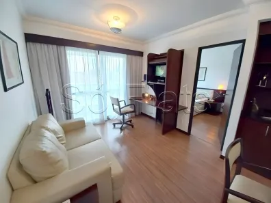 Flat com 1 Quarto à venda, 36m² no Indianópolis, São Paulo