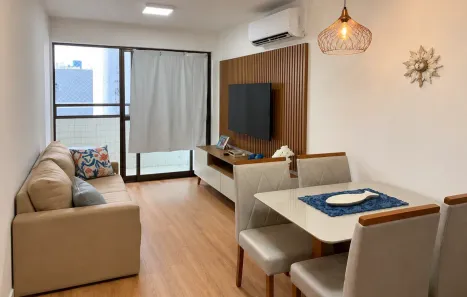 Apartamento com 1 Quarto para alugar, 37m² no Candeias, Jaboatão dos Guararapes