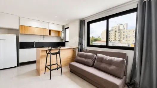 Apartamento com 1 Quarto para alugar, 24m² no Centro Histórico, Porto Alegre