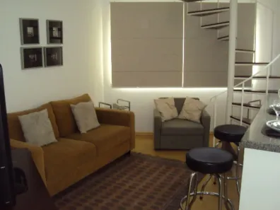 Flat com 1 Quarto para alugar, 45m² no Vila Nova Conceição, São Paulo