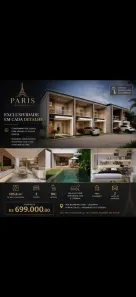 Casa de Condomínio com 3 Quartos à venda, 105m² no Lagoinha, Eusébio