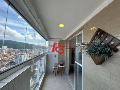 Apartamento com 1 Quarto à venda, 45m² no Campo Grande, Santos