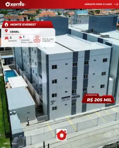 Apartamento com 2 Quartos à venda, 58m² no Ernesto Geisel, João Pessoa
