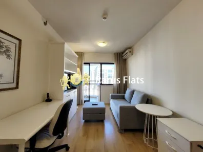 Flat com 1 Quarto para alugar, 36m² no Itaim Bibi, São Paulo