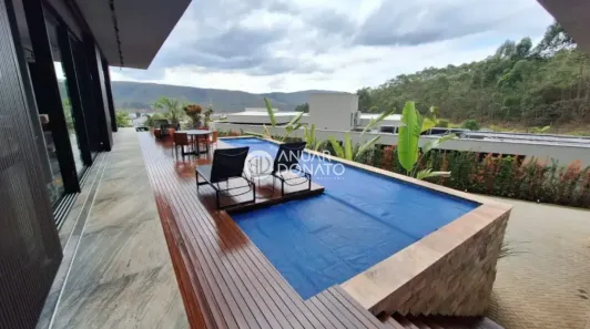 Casa de Condomínio com 4 Quartos à venda, 416m² no Alphaville - Lagoa dos Ingleses, Nova Lima