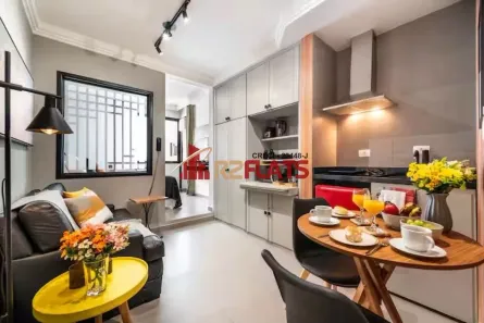 Flat com 1 Quarto à venda, 26m² no Cerqueira César, São Paulo