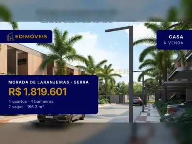 Casa com 4 Quartos à venda, 166m² no Morada de Laranjeiras, Serra