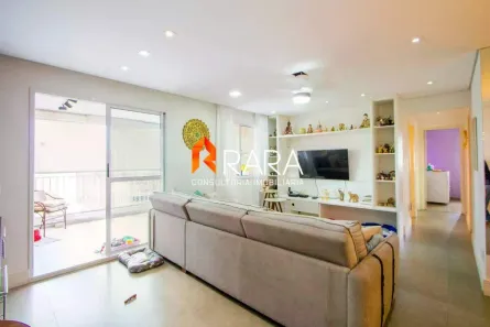 Apartamento com 3 Quartos à venda, 115m² no Vila Valparaíso, Santo André