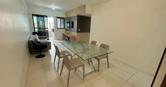 Apartamento com 3 Quartos para alugar, 89m² no Jatiúca, Maceió
