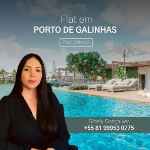 Apartamento com 1 Quarto à venda, 25m² no Porto de Galinhas, Ipojuca