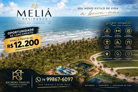 Lote/Terreno à venda, 200m² no Centro, Barra dos Coqueiros