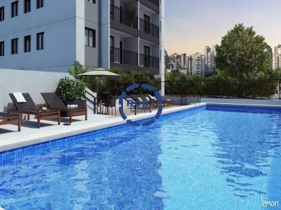 Apartamento com 2 Quartos à venda, 43m² no Jabaquara, Santos