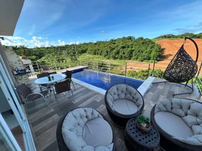 Casa de Condomínio com 7 Quartos para alugar, 299m² no Alphaville (Abrantes), Camaçari