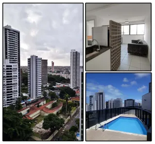 Apartamento com 1 Quarto para alugar, 40m² no Rosarinho, Recife