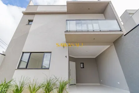 Sobrado com 4 Quartos à venda, 129m² no Boneca do Iguaçu, São José dos Pinhais