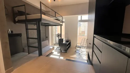 Apartamento com 1 Quarto para alugar, 25m² no Perdizes, São Paulo