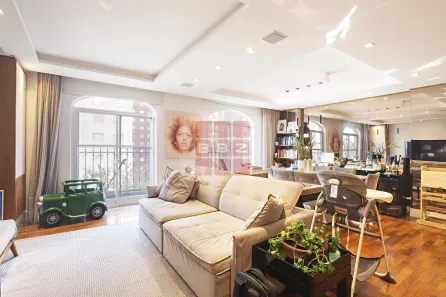 Apartamento com 3 Quartos para alugar, 125m² no Itaim Bibi, São Paulo