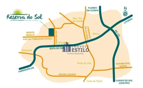 Lote/Terreno à venda, 362m² no Monte Bérico, Caxias do Sul