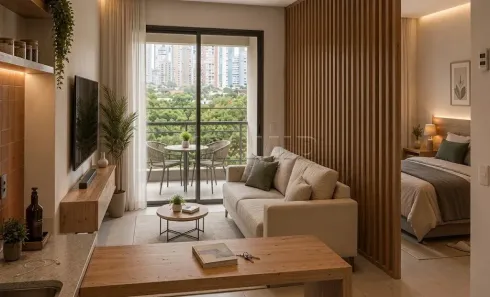 Apartamento com 1 Quarto à venda, 58m² no Condomínio Itamaraty, Ribeirão Preto