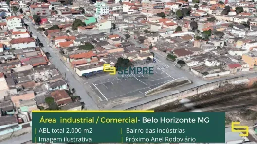 para alugar, 2000m² no Indústrias I (Barreiro), Belo Horizonte