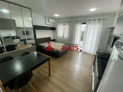 Flat com 1 Quarto para alugar, 26m² no Indianópolis, São Paulo