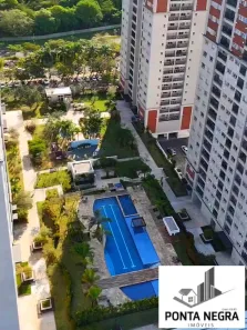 Apartamento com 3 Quartos à venda, 90m² no Ponta Negra, Manaus