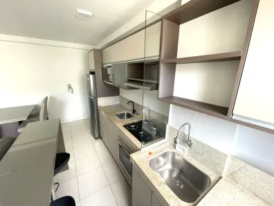 Apartamento com 2 Quartos para alugar, 53m² no Rio Caveiras, Biguaçu