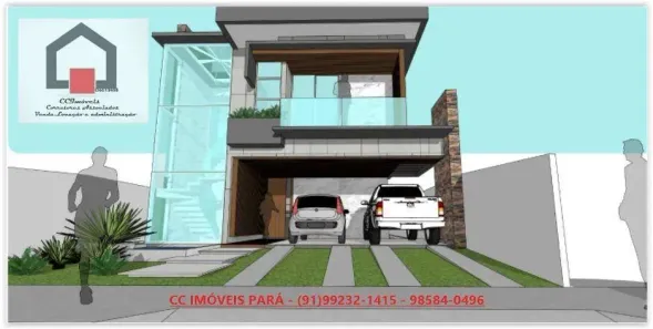Casa de Condomínio com 4 Quartos à venda, 270m² no Coqueiro, Belém