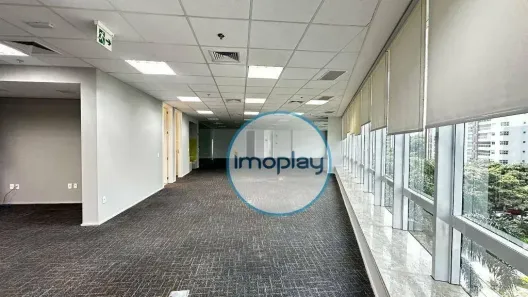 Sala Comercial para alugar, 448m² no Cidade Monções, São Paulo