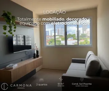 Apartamento com 2 Quartos para alugar, 51m² no Jardim Aclimação, Maringá