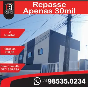 Apartamento com 2 Quartos à venda, 50m² no Ancuri, Itaitinga