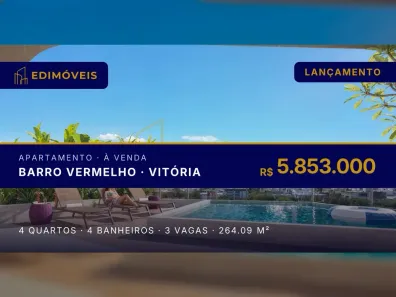 Apartamento com 4 Quartos à venda, 264m² no Barro Vermelho, Vitória