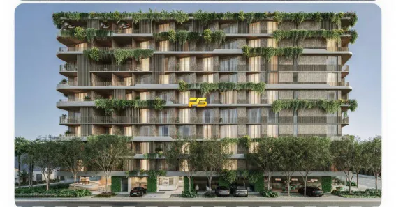 Flat com 1 Quarto à venda, 25m² no Ponta de Campina, Cabedelo