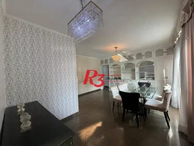 Apartamento com 3 Quartos à venda, 123m² no Gonzaga, Santos