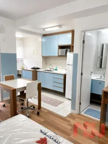 Apartamento com 1 Quarto para alugar, 33m² no Cidade Monções, São Paulo